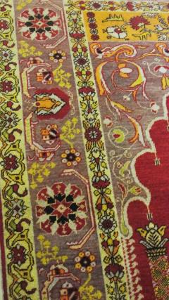 Great Antique Anatolian Oushak Prayer Rug - 3967473