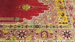 Great Antique Anatolian Oushak Prayer Rug - 3967474