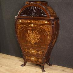 Great Austrian Biedermeier style inlaid secretaire - 4211119