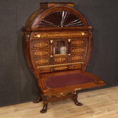 Great Austrian Biedermeier style inlaid secretaire - 4211124