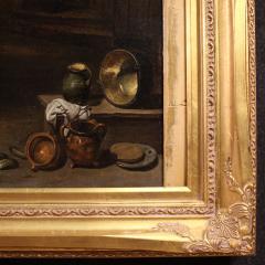 Great Flemish genre scene painting from the 17th century - 4365399