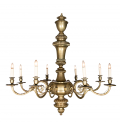Great Hall Solid Brass Chandelier - 2679791