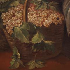 Great Italian painting from the 18th century genre scene with still life - 4142720