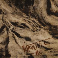 Great Italian painting signed Vittorini C from the 20th century - 4118455