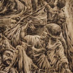 Great Italian painting signed Vittorini C from the 20th century - 4118459
