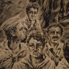 Great Italian painting signed Vittorini C from the 20th century - 4118461