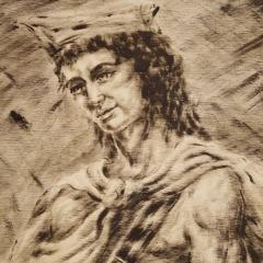 Great Italian painting signed Vittorini C from the 20th century - 4118462