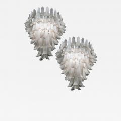 Great Pair of Chandeliers in Precious Murano Glass - 634619