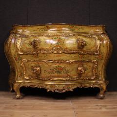 Great Venetian lacquered and gilded commode from the 20th century - 3937749