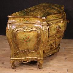 Great Venetian lacquered and gilded commode from the 20th century - 3937753