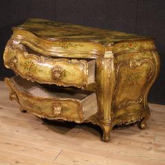 Great Venetian lacquered and gilded commode from the 20th century - 3937756