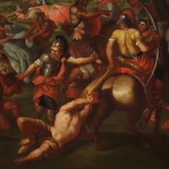 Great battle painting of the 18th century Alexander the Great and Porus - 4343366