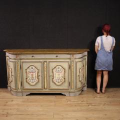 Great lacquered and painted Venetian sideboard from the 20th century - 4269656
