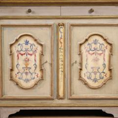 Great lacquered and painted Venetian sideboard from the 20th century - 4269659
