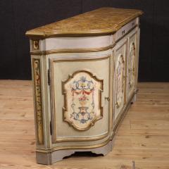 Great lacquered and painted Venetian sideboard from the 20th century - 4269665