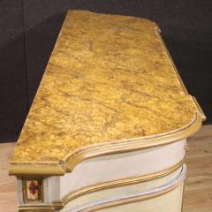 Great lacquered and painted Venetian sideboard from the 20th century - 4269667