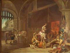 Great painting signed Mattia Traverso interior scene - 4127745