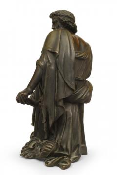 Grecian Seated Toga Man - 4409327