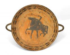 Greek Style Painted Terra Cotta Centerpiece - 4517508