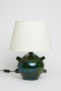 Green Ceramic Table Lamp - 2333248