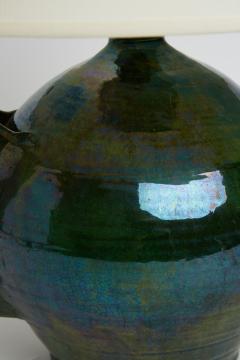Green Ceramic Table Lamp - 2333252