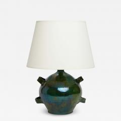 Green Ceramic Table Lamp - 2336023