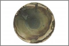 Green Drip Glazed Ceramic Centerpiece Bowl - 3879786