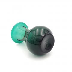 Green Glass Vase Italy circa 1960 - 4399165