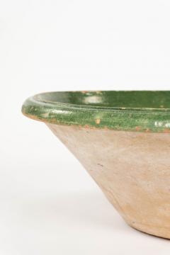 Green Glazed Terracotta Bowl - 4426732