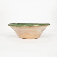 Green Glazed Terracotta Bowl - 4426734