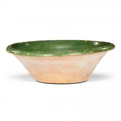 Green Glazed Terracotta Bowl - 4426737
