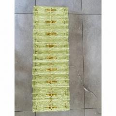 Green Italian Luxury Brass Wall Sconce Murano Glass or Flush Mount - 4735626