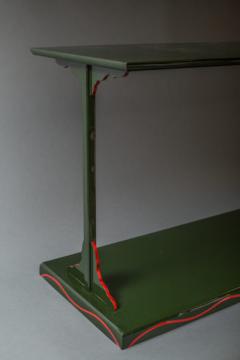 Green Lacquer Side Table - 302787