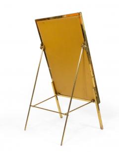 Green Leather Bulletin Board with Stand - 4667070