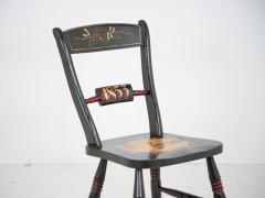 Green Painted Christmas Chair - 2407078