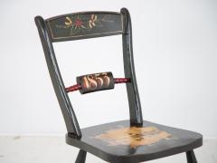 Green Painted Christmas Chair - 2407079