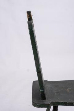 Green Painted Swedish Folk Art Chair - 1788845