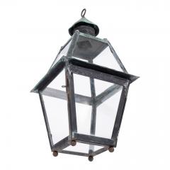 Green Verdigris French Copper Lantern - 4475960