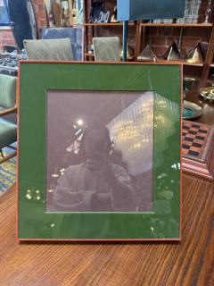 Green and Red Enamel Square Photo Frame - 4371640