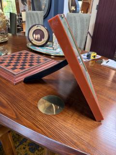 Green and Red Enamel Square Photo Frame - 4371642