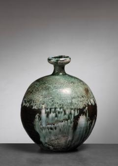 Green ceramic vase - 4595842