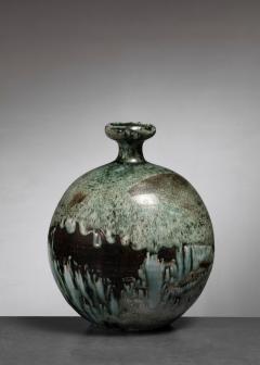Green ceramic vase - 4595843