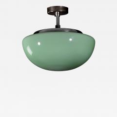 Green glass pendant lamp - 4401288