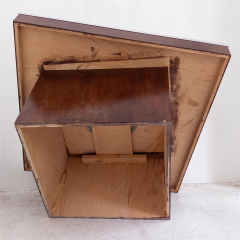 Greg Copeland RARE MODERNIST REVOLVING ARTWORK TABLETOP COFFEE TABLE BY GREG COPELAND - 4405329