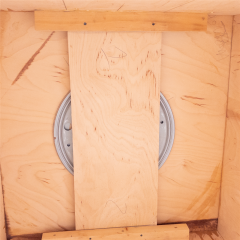 Greg Copeland RARE MODERNIST REVOLVING ARTWORK TABLETOP COFFEE TABLE BY GREG COPELAND - 4405334