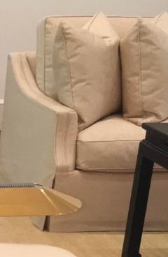 Gregorius Pineo Modern Gregorius Pineo Orleans Beige Sofa Settee - 2444609