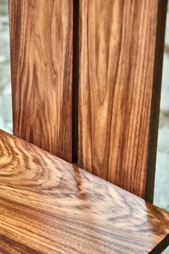Gregory Beson UNIQUE GB102 WALNUT CHAIR SCULPTED BY GREGORY BESON - 2394975