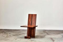 Gregory Beson UNIQUE GB102 WALNUT CHAIR SCULPTED BY GREGORY BESON - 2394977