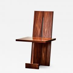 Gregory Beson UNIQUE GB102 WALNUT CHAIR SCULPTED BY GREGORY BESON - 2395063