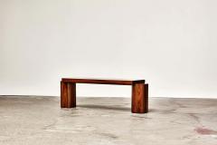 Gregory Beson UNIQUE GB402 WALNUT BENCH SCULPTED BY GREGORY BESON - 2401386